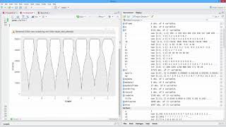 How to Create a Violin Plot in R HD [upl. by Odnomra384]