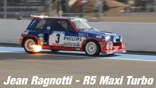 Jean Ragnotti  Donuts en Renault R5 Maxi Turbo  Planetegtcom [upl. by Orsini]