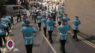 Ulster Grenadiers FB  Ballyclare Protestant Boys FB 20th Anniversary Parade 140924 [upl. by Federica20]