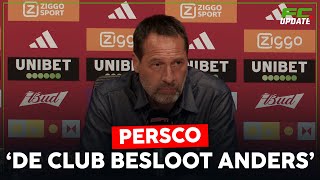 Van t Schip baalt van handelingen van Ajaxbestuurders Dan hadden we hoger kunnen eindigen [upl. by Grand]