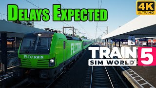 Train Sim World 5  Delays Expected Scenario Kinzigtalbahn 4K60fps [upl. by Batish589]