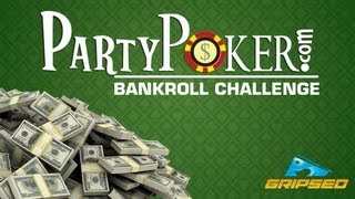 Party Poker Bankroll Challenge Part 7  25NL Live Session cont [upl. by Leaper937]