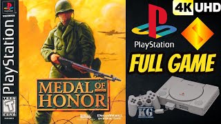 Medal of Honor  PS1  4K60ᶠᵖˢ UHD🔴 Longplay Walkthrough Playthrough Full Movie Game [upl. by Aninat475]