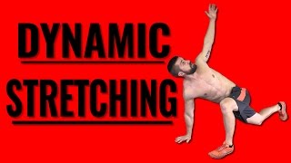 Full Body Dynamic Stretching Warm Up Routine [upl. by Amlas]