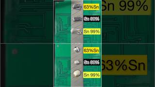 Leaded vs LeadFree Solder Wire How Tin Content Impacts Your Soldering Results [upl. by Ahsikat]