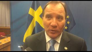 Stefan Löfven Kan bli ytterligare stöd till Turkiet [upl. by Skelly]