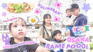 PART AKHIE MAIN DI OSAKA ‼️RINKU OUTLET DAN DOTONBURI KETEMU BESTIE ONLINE [upl. by Bridgette]