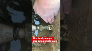 This is why copper gets pinhole leaks 2023 [upl. by Anastasie846]