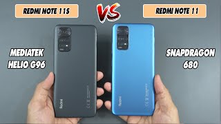 Xiaomi Redmi Note 11s vs Redmi Note 11  SpeedTest and Camera comparison [upl. by Ainit]