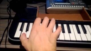 How to turn Piano toy into MIDI keyboard using ArduinoAtmega [upl. by Tezzil591]