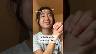 my interpretive dance of birdsofafeather cover billieeilishcover sub for full cover [upl. by Walls]