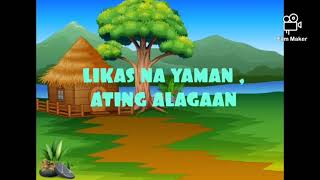 Likas na Yaman in the tune of BAHAY KUBO [upl. by Ynes871]