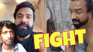 Rajveer Shishodia and Ajaz khan Fight [upl. by Aihtak]