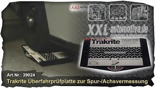 Spur überprüfeneinstellen mit Trakrite Spureinstellgerät von XXL  How to [upl. by Hazlett]