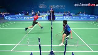 Kunlavut Vitidsarn vs Lee Zii Jia  Asian Games 2022 Individual Event [upl. by Karlie]