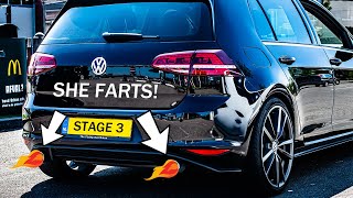 Golf GTE Stage 3 340 HP Soundcheck [upl. by Alleiram686]