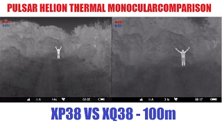 PULSAR HELION XP38 amp XQ38 THERMAL MONOCULAR COMPARISON [upl. by Aem]