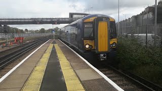 Southeastern 377512 Electrostar Arriving At Gillingham Kent From Gillingham Maintenance Depot Kent [upl. by Ecnatsnoc]