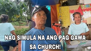 PASTORA NAKAPAG SIMULA NA SA PAGPAPAGAWA SA CHURCH … [upl. by Enileqcaj]