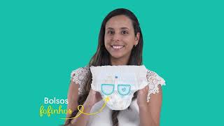 Aprende com Pampers Pants Ajuste Total [upl. by Cirdla]