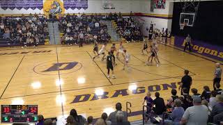 Deshler vs Thayer Central High School Men’s Varsity Basketball [upl. by Steinke]