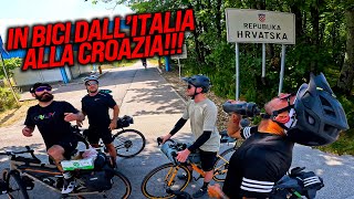 IN BICI DALLITALIA ALLA CROAZIA VACANZE IN BICI DAY 1 [upl. by Hax]