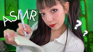 ASMR TE FAZENDO PERGUNTAS QUE NINGUĂ‰M provavelmente JĂ FEZ đź“– [upl. by Atnoled]