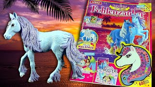 Schleich Â® Bayala Â® Special  Fohlenzauber 54 mit Wasser Einhorn Fohlen Reena amp GlitzerSticker [upl. by Aicssej]