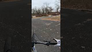 Wheeling a Pedal bike C100 wheelie bike [upl. by Enyledam937]