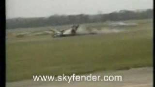 P38 Lightning Crash at Duxford Airshow [upl. by Trinee]