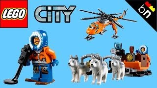 LEGO City Arctic Helicrane 60034 Review [upl. by Montagu172]