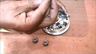 TST variator How to CVT scooter Zuma 125 Bws 125 [upl. by Hovey]