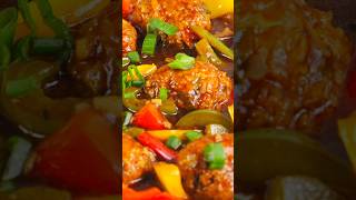 VEG MANCHURIAN  Indian Fusion Veggie Meatballs amp Gravy Recipe 😋♥️ [upl. by Papagena380]