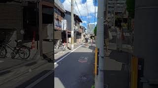 Kyoto It seems to have 2 parts modern district surrounding belonging to history houses [upl. by Martreb487]