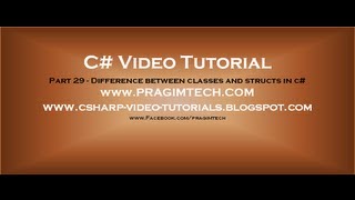 Part 29  C Tutorial  Difference between classes and structs in cavi [upl. by Lama]