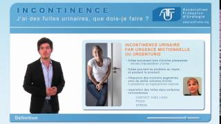 Incontinence  Jai des fuites urinaires que doisje faire [upl. by Jehoash]