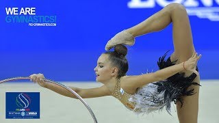 2017 Rhythmic Worlds Pesaro ITA  HoopBall Finals Highlights  We Are Gymnastics [upl. by Linzer12]