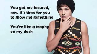 Banga Banga  Austin Mahone LYRICS [upl. by Eelyahs]