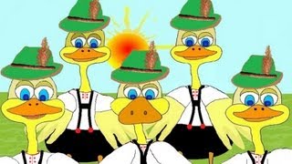 Patitos Cuacuacua  Entenküken Quaken  Spanisch kindermusik  Spanisch lernen für kinder [upl. by Pouncey35]