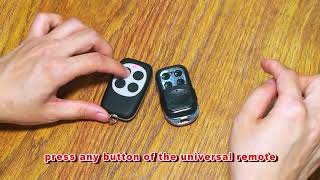 XIHADA Universal Garage Door Remote Universal Garage Door Opener Remote Universal Gate [upl. by Casie]