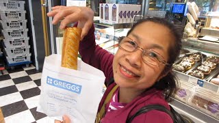 A Little Treat For Me  Greggs Sausage Roll  YouTube High Five Reward [upl. by Ahsiema]