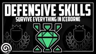 The TOP 10 DEFENSIVE skills in Iceborne  And what to avoid  MHW Iceborne [upl. by Mulloy]