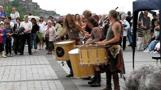 Scary Scots Drummers [upl. by Kcirtapnhoj534]