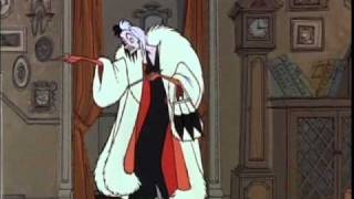 quotCruella De Vilquot from 101 Dalmations  SPANISH version [upl. by Cindee]