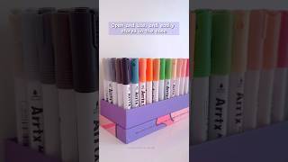 Unboxing amp Review Arrtx 60Colors Acrylic Marker 60B [upl. by Haelam233]