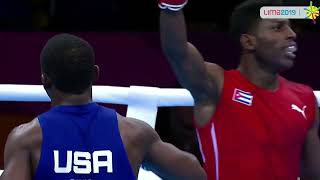 Andy Cruz CUB vs Keyshawn Davis USA Pan American Games 2019 Final 64kg [upl. by Harwilll]