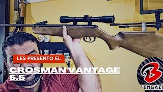 Reviw Crosman Vantage NP 55 una chulada de rifl3 [upl. by Elletnuahs736]