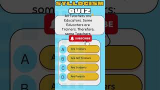 Syllogism Practice Questions 13  Syllogism Reasoning Tricks  Genius Gird Syllogism reasoning [upl. by Tima728]