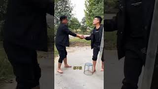 Left and poll balls challenge 😂 funny short comedy [upl. by Chapell]