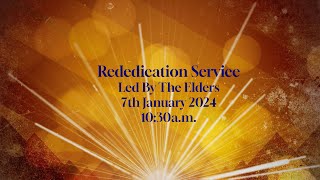 Brierfield Baptist  Rededication Service  07 01 2024 [upl. by Eedoj]